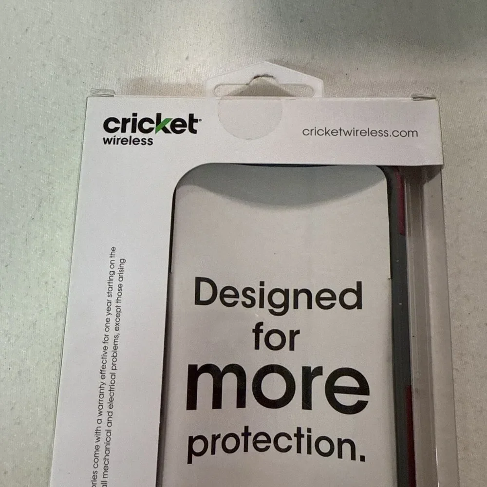 Cricket Nokia C2 Tava Case Cover Piece Kickstand Red‎